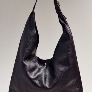 Anthropologie Love Knot Buckle Brown LEATHER BNWT